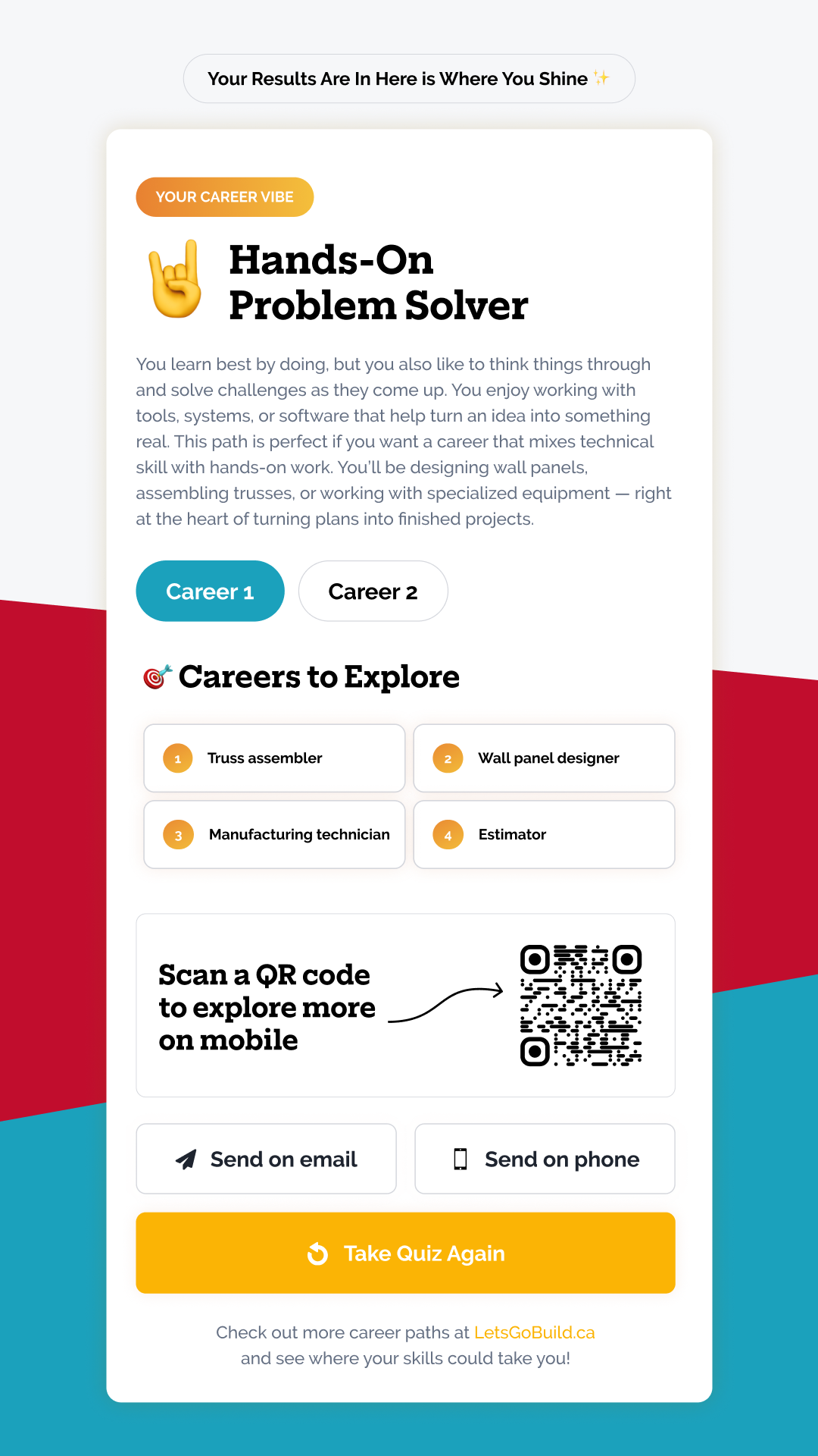 Personalized career recommendations